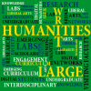 Humanities Writ Large word cloud